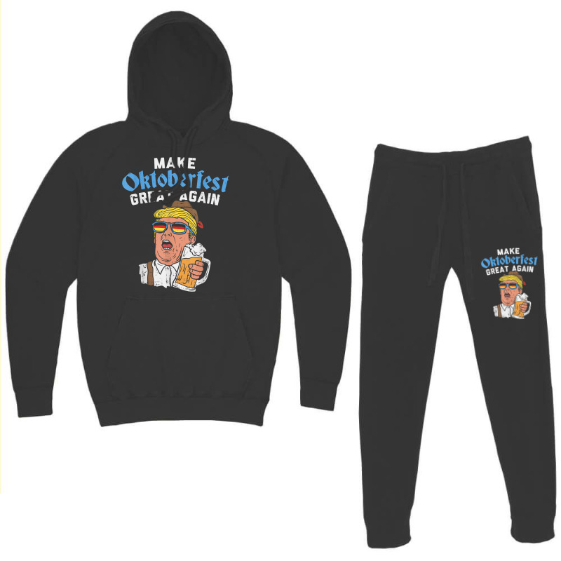 Make Oktoberfest Great Again Funny Trump Drink Beer Mug Gift T Shirt Hoodie & Jogger set by copedoire | Artistshot