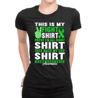 Fight Shirt I Digestive Tract Paralysis I Gastroparesis T Shirt Ladies Fitted T-shirt | Artistshot