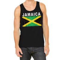 Jamaica Flag Artistic Jamaican National Pride T Shirt Tank Top | Artistshot