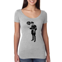 A Wolf In Schwein's Clothing Women's Triblend Scoop T-shirt | Artistshot