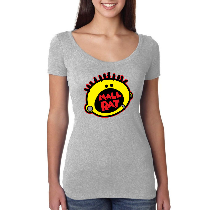 Mall Rat Women's Triblend Scoop T-shirt by Specstore | Artistshot