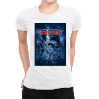 Masters Of The Universe Revelation Lightning Poster T Shirt Ladies Fitted T-shirt | Artistshot