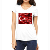 Pray For Turkey Women's V-neck T-shirt | Artistshot