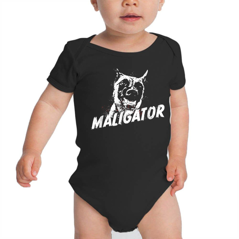 Maligator Belgian Malinois Hund Dog Fun Tee Gift T Shirt Baby Bodysuit by tandonwelters | Artistshot