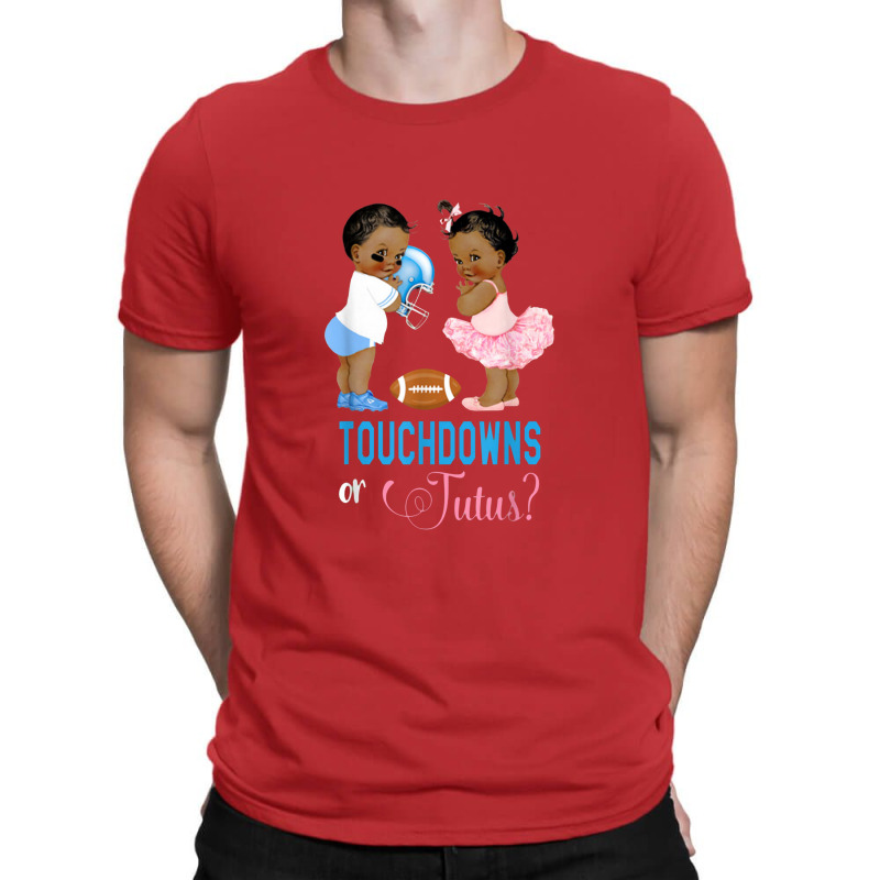 Ethnic Touchdowns Or Tutus Gender Reveal Party T-shirt | Artistshot