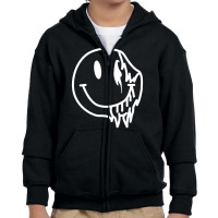 Smileys Youth Zipper Hoodie | Artistshot