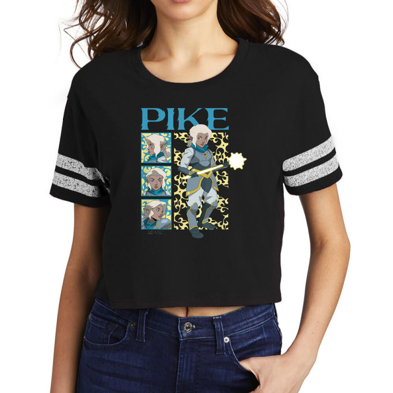 The Legend Of Vox Machina Pike Scorecard Crop Tee by geraimamik | Artistshot