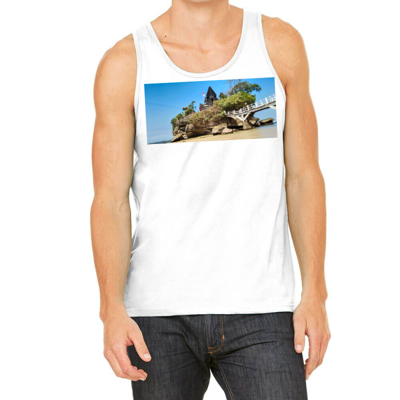 Bale Kambang Beach In Malang, Indonesia Tank Top | Artistshot