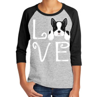 Boston Terrier Love Dog Owner Boston Terrier Puppy T Shirt Youth 3/4 Sleeve | Artistshot