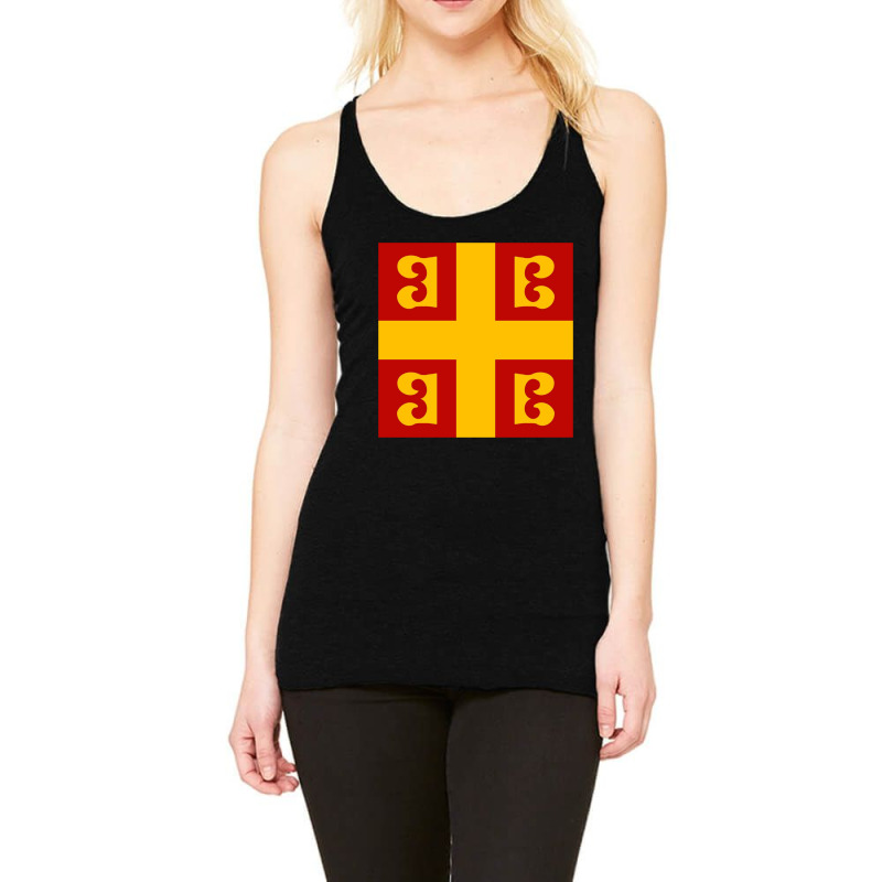 Byzantine Empire Flag Racerback Tank by reinolumpkin | Artistshot