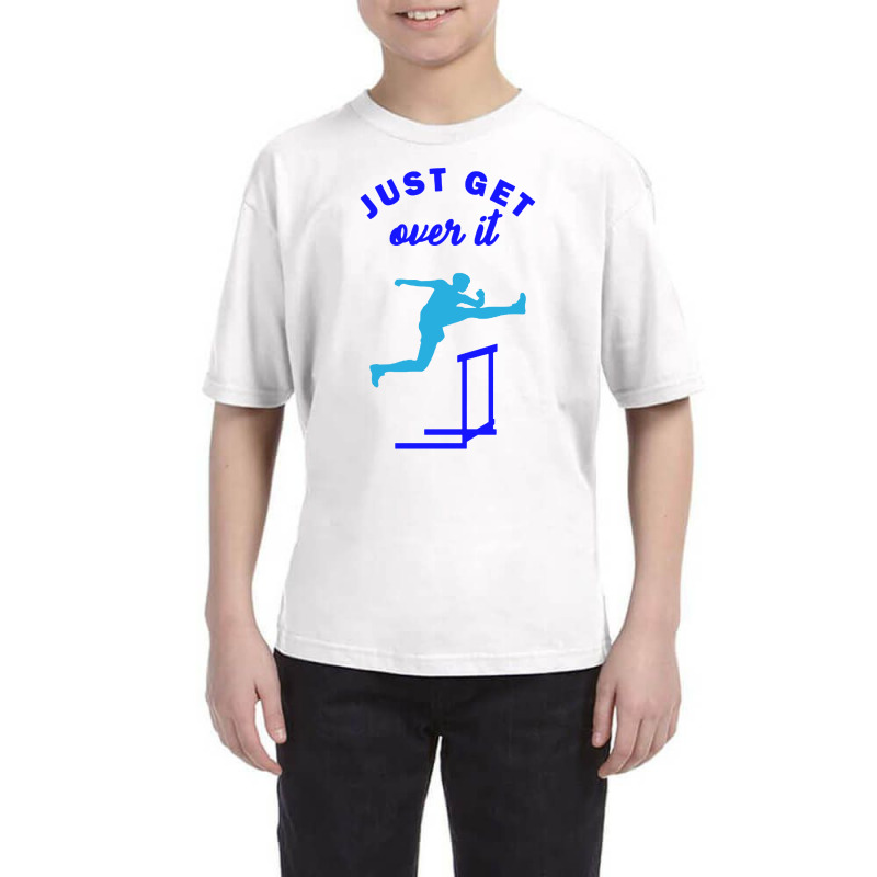 Just Get Over It Hurdle Race Youth Tee by jennifer Shop | Artistshot