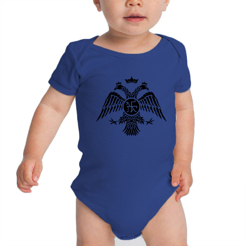 Roman Byzantine Flag Baby Bodysuit by reinolumpkin | Artistshot