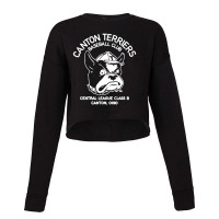 Canton Terriers Retro Baseball Cropped Sweater | Artistshot