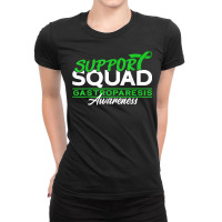 Support Squad I Digestive Tract Paralysis I Gastroparesis T Shirt Ladies Fitted T-shirt | Artistshot