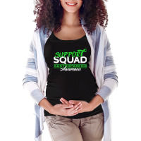 Support Squad I Digestive Tract Paralysis I Gastroparesis T Shirt Maternity Scoop Neck T-shirt | Artistshot