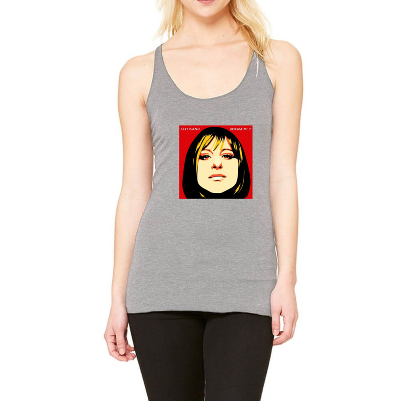 Barbra Streisand Release Me Racerback Tank by tirtanunggala | Artistshot