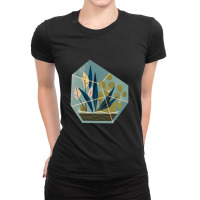 Terrarium No 4 Ladies Fitted T-shirt | Artistshot