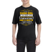 Farmer Farm Girl I'm A Farm Girl Farmer Youth Tee | Artistshot