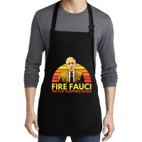 Fire Fauci Flip Flopping Medium-length Apron | Artistshot