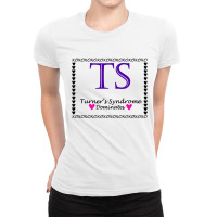 Turnes Syndrome Dominates Ladies Fitted T-shirt | Artistshot