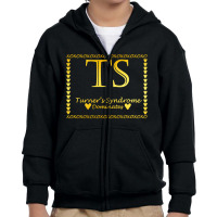 Turnes Syndrome Dominates Youth Zipper Hoodie | Artistshot