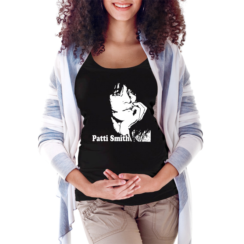 Patti Smith Punk Retro Maternity Scoop Neck T-shirt | Artistshot