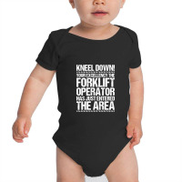 Forklift Operator Driver Baby Bodysuit | Artistshot