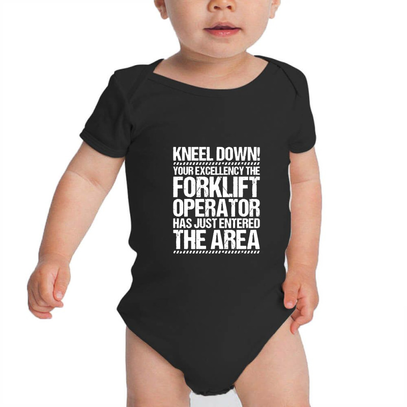 Forklift Operator Driver Baby Bodysuit | Artistshot