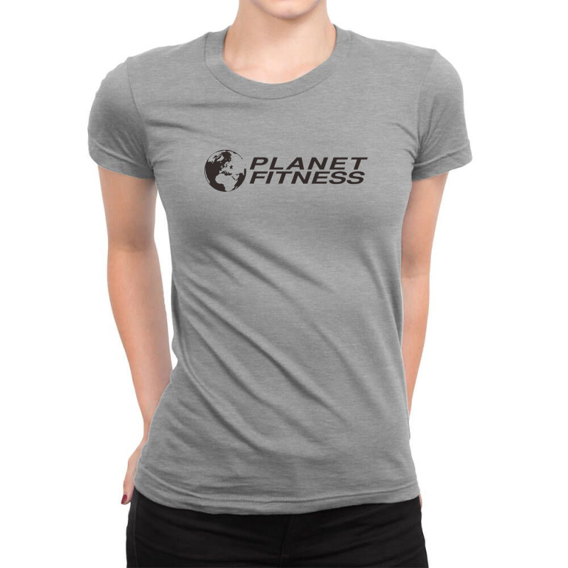Custom Planet Fitness Ladies Fitted T-shirt By Cm-arts - Artistshot