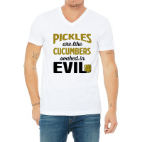 Pickles Are Like Cucumbers V-neck Tee | Artistshot