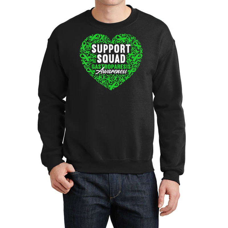 Support Squad I Digestive Tract Paralysis I Gastroparesis T Shirt Crewneck Sweatshirt by kasaqcsegurc | Artistshot