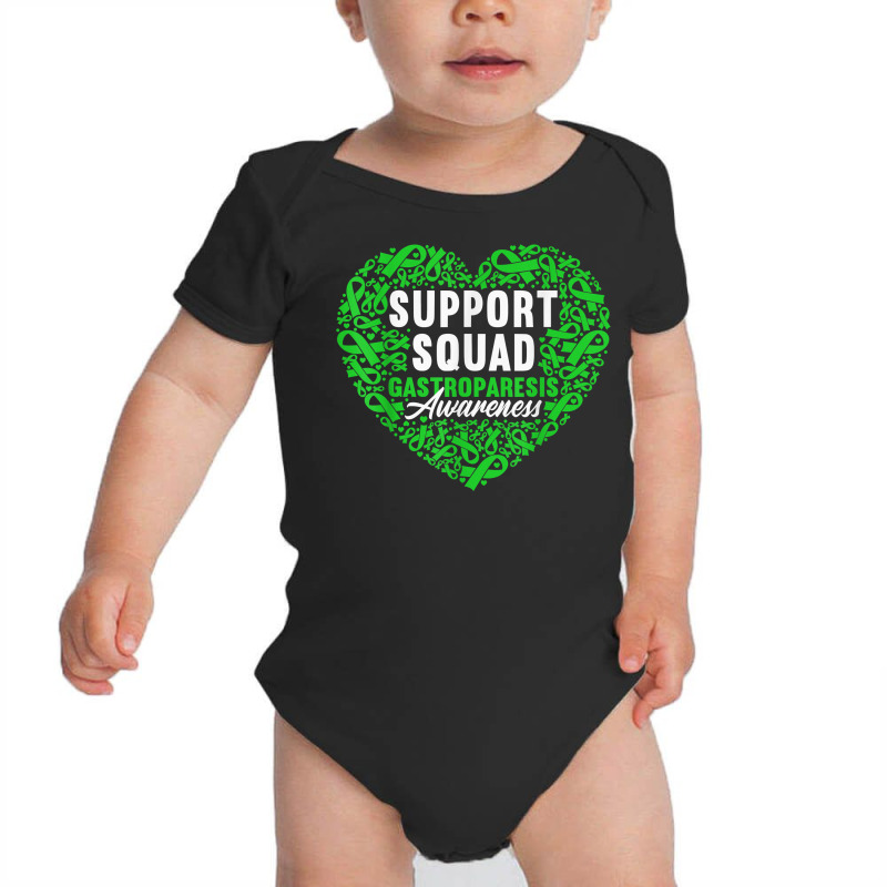 Support Squad I Digestive Tract Paralysis I Gastroparesis T Shirt Baby Bodysuit by kasaqcsegurc | Artistshot