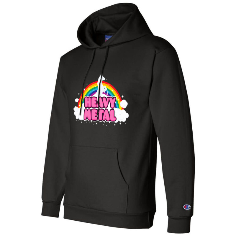 Unicorn Heavy Metal Champion Hoodie by eerikabermudez | Artistshot