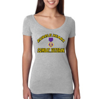 Purple Heart Combat Veteran T Shirt T Shirt Women's Triblend Scoop T-shirt | Artistshot