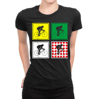 Racing Road Bike Jersey Bicycle Cycling Race Street Biking T Shirt Ladies Fitted T-shirt | Artistshot