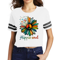 Daisy Peace Sign Hippie Soul Tshirt Flower Lovers Gifts T Shirt Scorecard Crop Tee | Artistshot