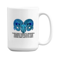 Zodiac Sign Of Aries Astrology 15 Oz Coffee Mug | Artistshot