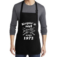 Fishing 50th Birthday Funny Fishings 50 Year Old Medium-length Apron | Artistshot