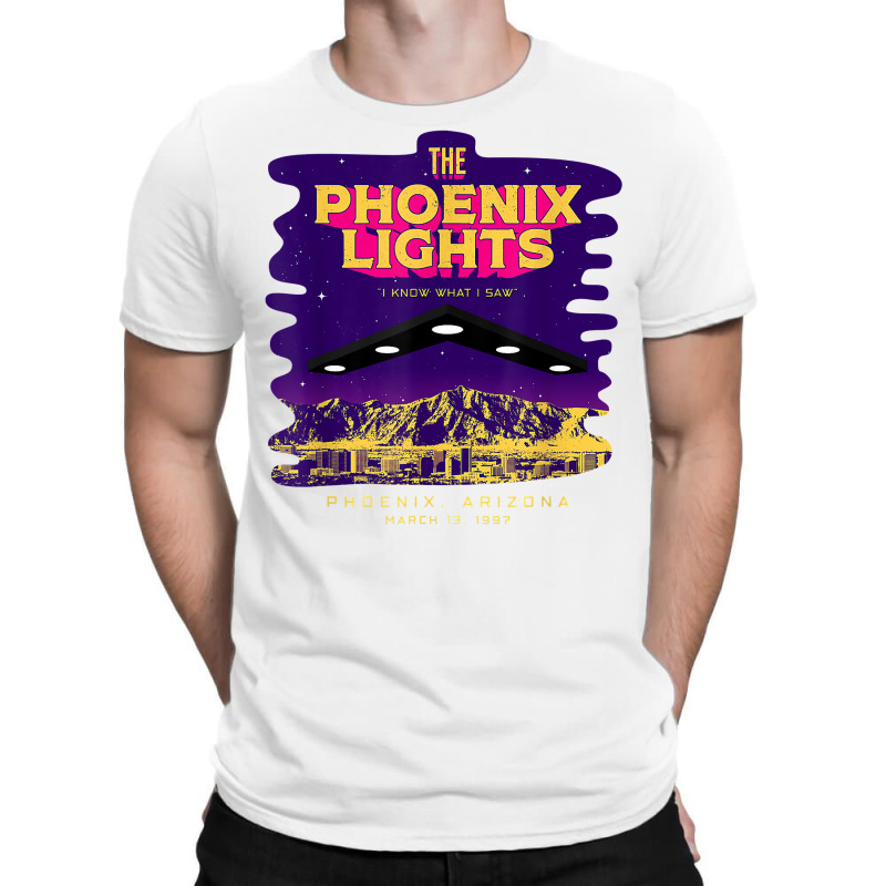 The Phoenix Lights Alien Believer Spaceship Ufo Men & Women T Shirt T-shirt | Artistshot