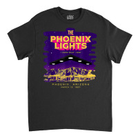 The Phoenix Lights Alien Believer Spaceship Ufo Men & Women T Shirt Classic T-shirt | Artistshot