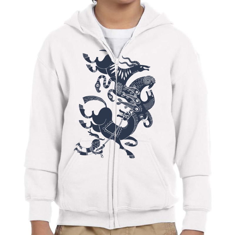 It's Just My Imagination Running Away With Me Youth Zipper Hoodie by abshato | Artistshot