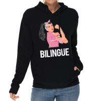 Maestra Bilingue Bilingual Spanish Teacher Long Sleeve T Shirt Lightweight Hoodie | Artistshot