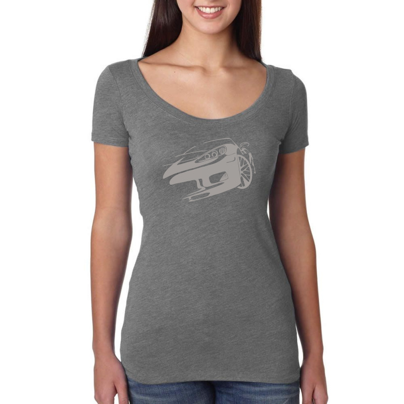 Corvette C6 Racing Race Gt Endurance Women's Triblend Scoop T-shirt | Artistshot