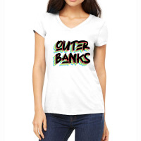 Outer Banks Women's V-neck T-shirt | Artistshot