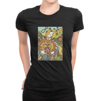 Strength Tarot Ladies Fitted T-shirt | Artistshot