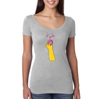 Homer Donuts Women's Triblend Scoop T-shirt | Artistshot