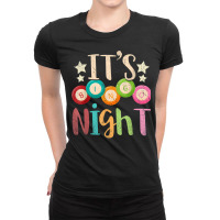 Bingo Player Gift Gamble Bingo Night Gambling Lottery Bingo T Shirt Ladies Fitted T-shirt | Artistshot