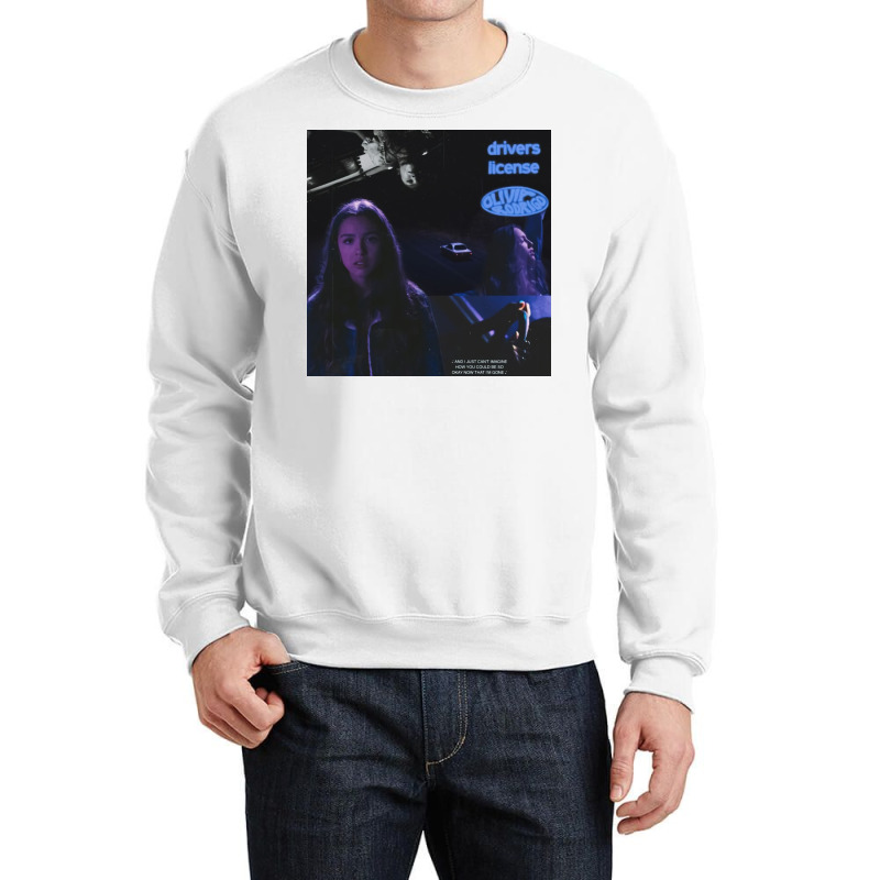 Olivia Rodrigo Drivers License Crewneck Sweatshirt | Artistshot