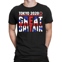 Tokyo 2020 Great Britain T-shirt | Artistshot