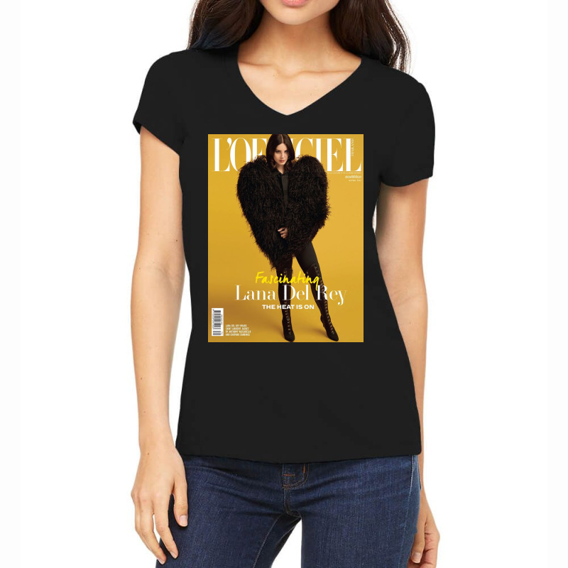 Lana Fascinating Women's V-Neck T-Shirt by Gladys B | Artistshot